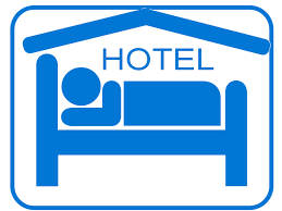picto hotel bleu