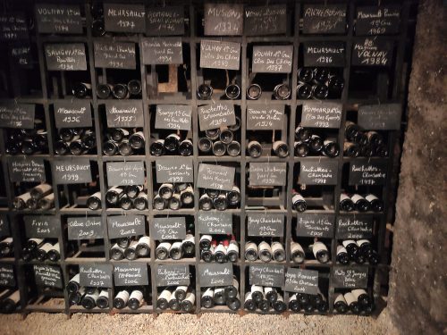 Cave à vin proche de la maison d'hôtes du 14 Faubourg